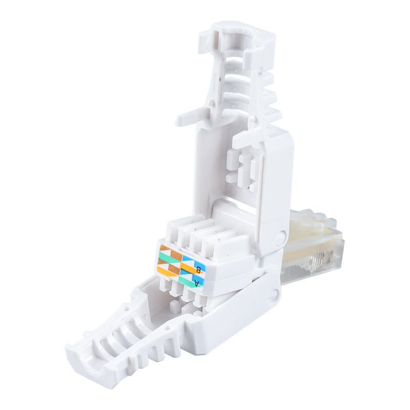 Connecteur RJ45 sans outil non blindé Cat5e RJ-688Y-C5E Connecteur RJ45 sans outil non blindé Cat5e RJ-688Y-C5E