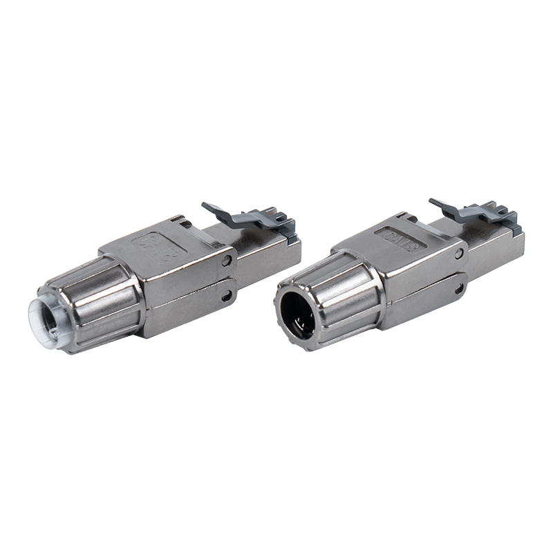 Connecteur RJ45 sans outil blindé Cat8 RJ-G40S-1-C8 Connecteur RJ45 sans outil blindé Cat8 RJ-G40S-1-C8