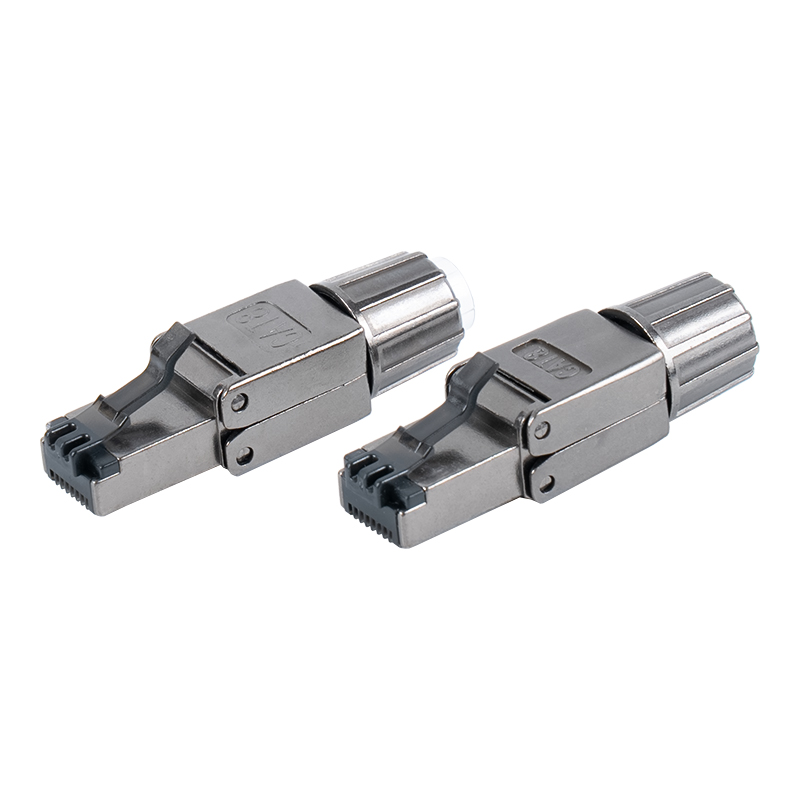 Connecteur RJ45 sans outil blindé Cat8 RJ-G40S-1-C8 Connecteur RJ45 sans outil blindé Cat8 RJ-G40S-1-C8