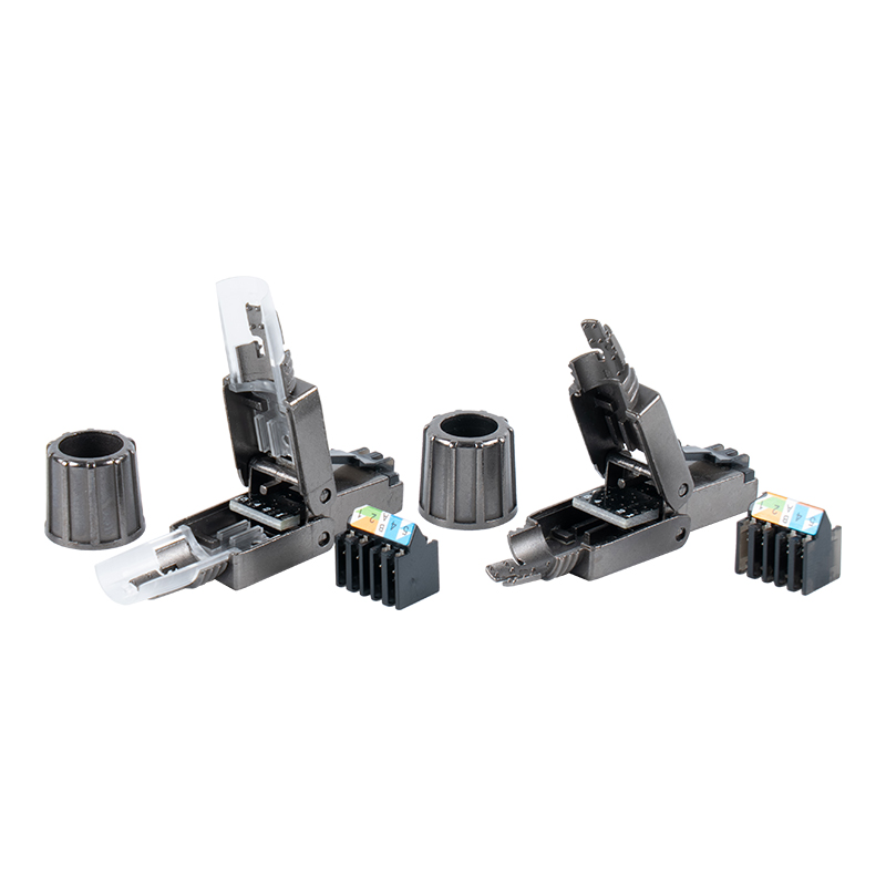Connecteur RJ45 sans outil blindé Cat8 RJ-G40S-1-C8 Connecteur RJ45 sans outil blindé Cat8 RJ-G40S-1-C8