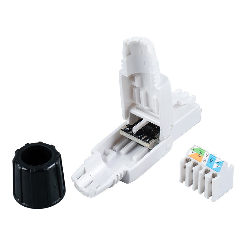 Connecteur RJ45 sans outil non blindé Cat6A (avec vis) RJ-G40U-C6A Connecteur RJ45 sans outil non blindé Cat6A (avec vis) RJ-G40U-C6A