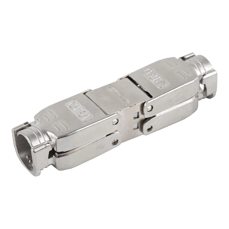 Connecteur sans outil de type push-down blindé Cat6A RJ-603S-3-C6A