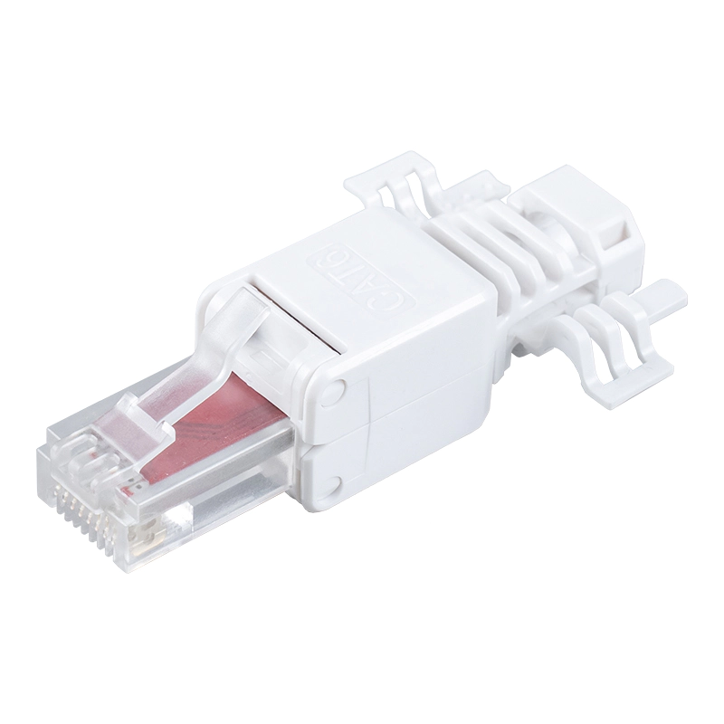 Connecteur RJ45 sans outil Cat6 non blindé (avec ailes) RJ-688X-C6