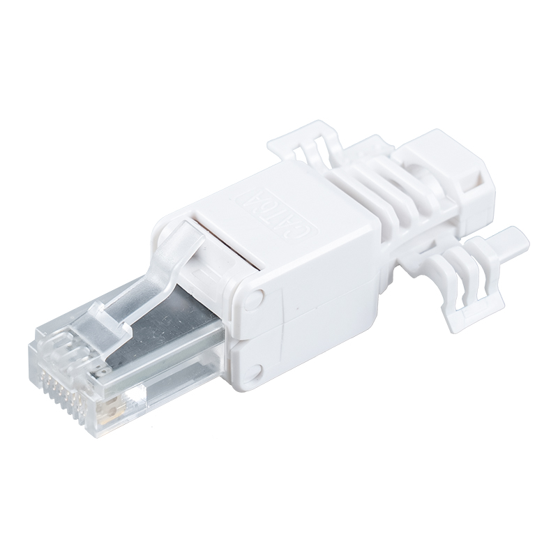 Connecteur RJ45 sans outil non blindé Cat6A (avec ailes) RJ-688X-C6A