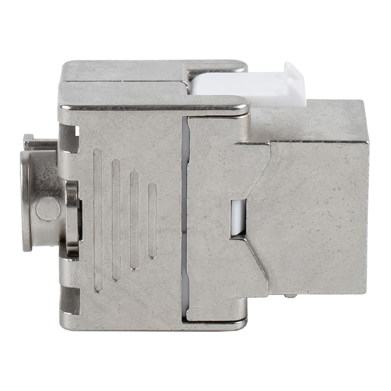Prise Keystone sans Tolless blindée C6A à 180 ° (type mini) SM-635SC6A Prise Keystone sans Tolless blindée C6A à 180 ° (type mini) SM-635SC6A