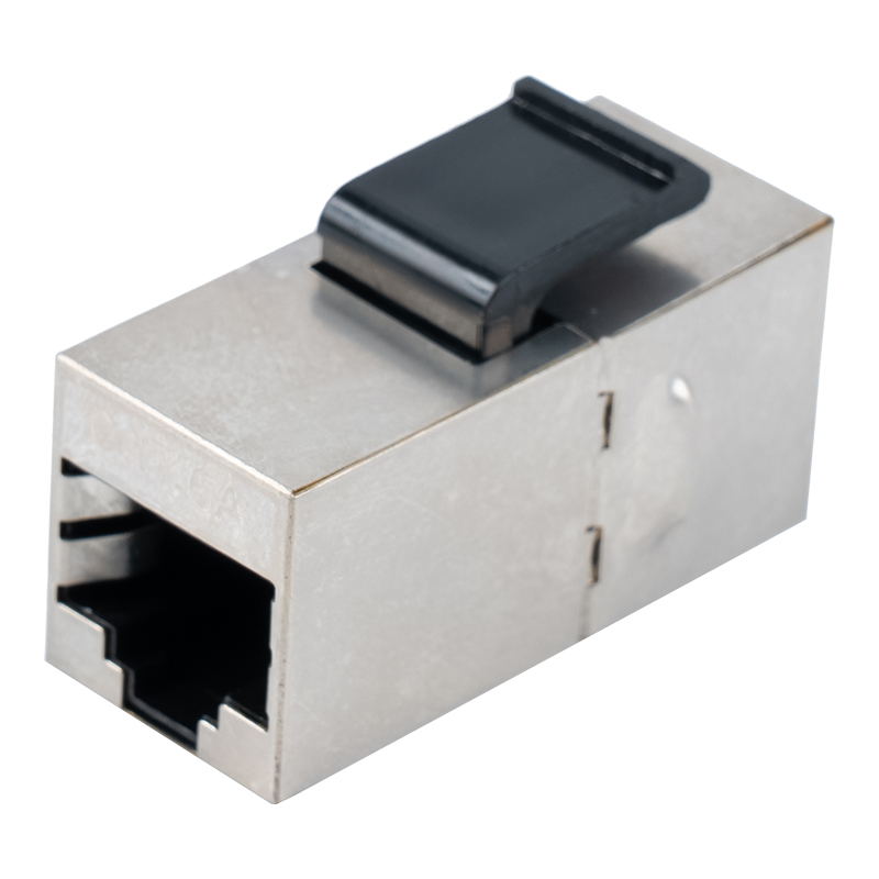 Coupleur en ligne RJ45 blindé C6 (avec clip en plastique) SM-2034SC6 Coupleur en ligne RJ45 blindé C6 (avec clip en plastique) SM-2034SC6