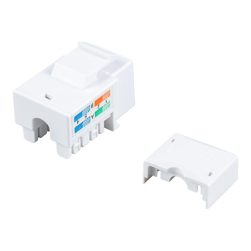 Prise modulaire 90° non blindée Cat6 SM-2053H8C6 Prise modulaire 90° non blindée Cat6 SM-2053H8C6
