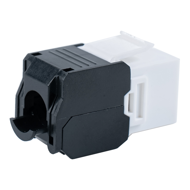 Prise modulaire sans outil 180° non blindée Cat6 (type à ouverture rabattable) SM-2336H8C6 Prise modulaire sans outil 180° non blindée Cat6 (type à ouverture rabattable) SM-2336H8C6