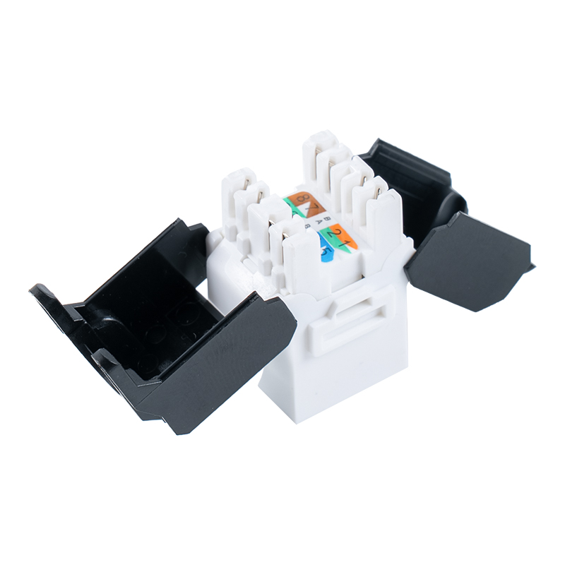 Prise modulaire sans outil 180° non blindée Cat6 (type à ouverture rabattable) SM-2336H8C6 Prise modulaire sans outil 180° non blindée Cat6 (type à ouverture rabattable) SM-2336H8C6