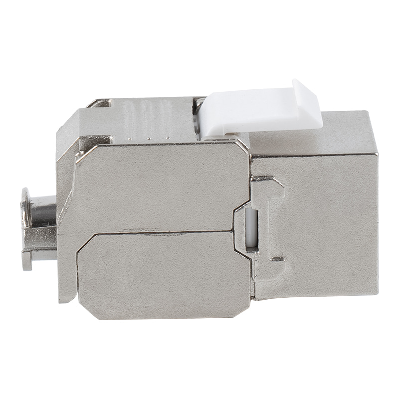 Prise Keystone sans Tolless blindée C6A à 180° (type à ouverture rabattable) SM-2336SH8C6A Prise Keystone sans Tolless blindée C6A à 180° (type à ouverture rabattable) SM-2336SH8C6A
