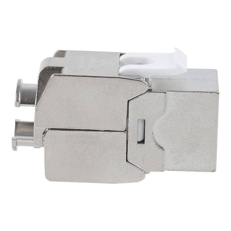 Prise Keystone sans Tolless blindée C6A à 180° (type à ouverture rabattable) SM-2336SH8C6A Prise Keystone sans Tolless blindée C6A à 180° (type à ouverture rabattable) SM-2336SH8C6A