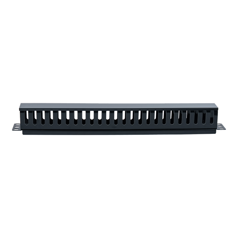 Support de gestion de câbles en plastique 1U de 19 pouces (24 ports) SP-3050-1U Support de gestion de câbles en plastique 1U de 19 pouces (24 ports) SP-3050-1U