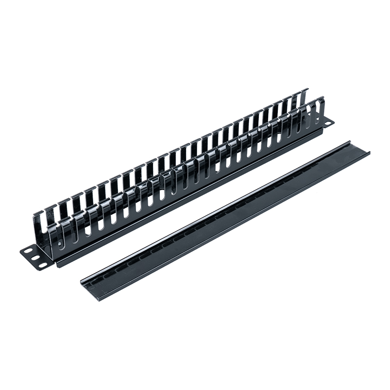 Support de gestion de câbles en plastique 1U de 19 pouces (24 ports) SP-3050-1U Support de gestion de câbles en plastique 1U de 19 pouces (24 ports) SP-3050-1U