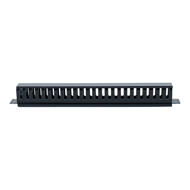 Support de gestion de câbles en plastique 1U de 19 pouces (24 ports) SP-3050-1U Support de gestion de câbles en plastique 1U de 19 pouces (24 ports) SP-3050-1U