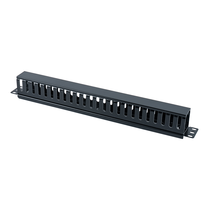 Support de gestion de câbles en plastique 1U de 19 pouces (24 ports) SP-3050-1U Support de gestion de câbles en plastique 1U de 19 pouces (24 ports) SP-3050-1U