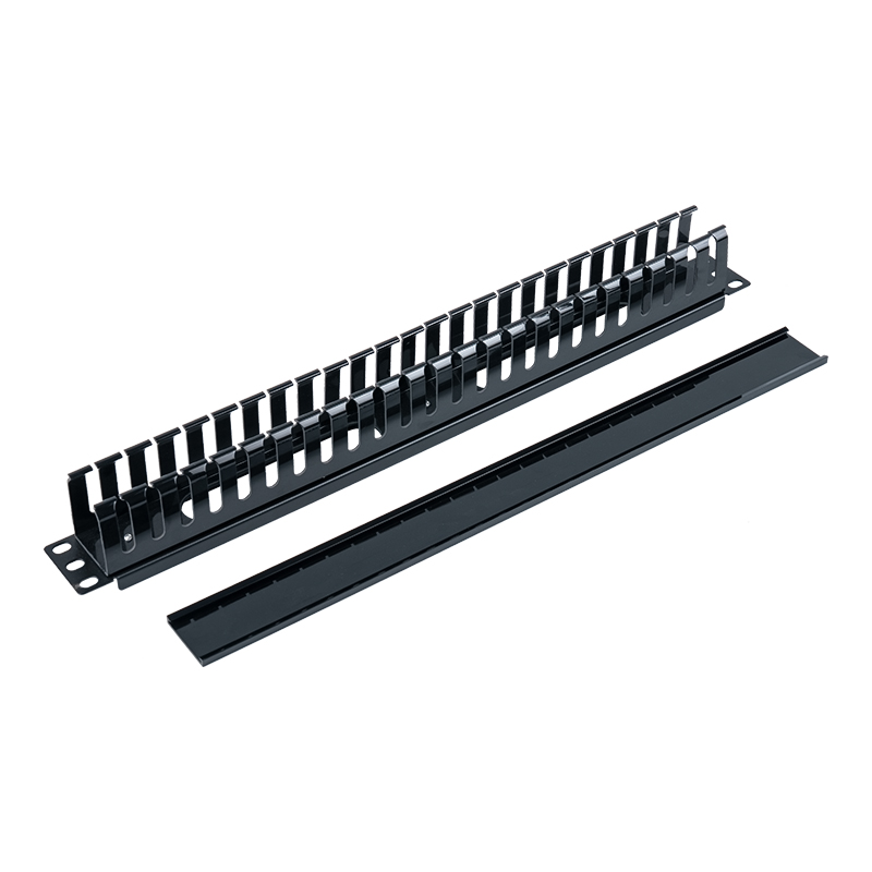 Support de gestion de câbles en plastique 1U de 19 pouces (24 ports) SP-3050-1U Support de gestion de câbles en plastique 1U de 19 pouces (24 ports) SP-3050-1U