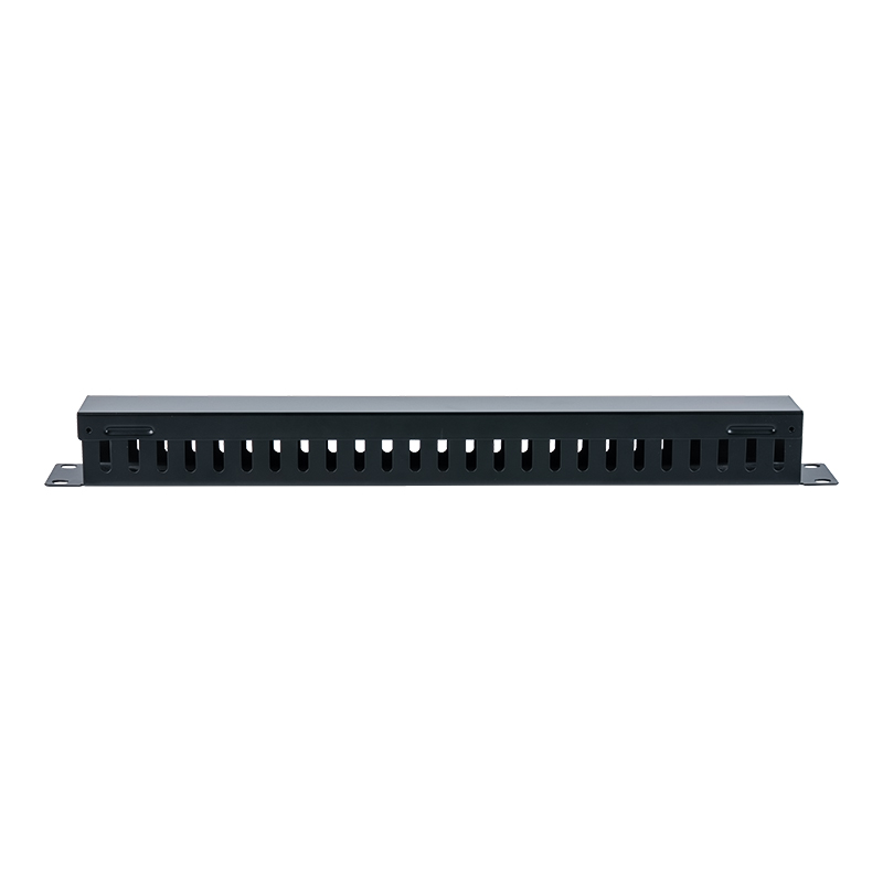 Support de gestion de câbles en métal 1U de 19 pouces (25 ports) SP-3051-1U