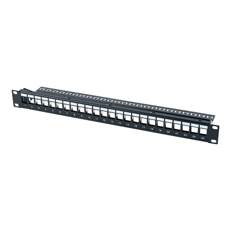 Cadre de distribution d'air blindé 19 pouces 1U 24 ports SP-3311S-24P