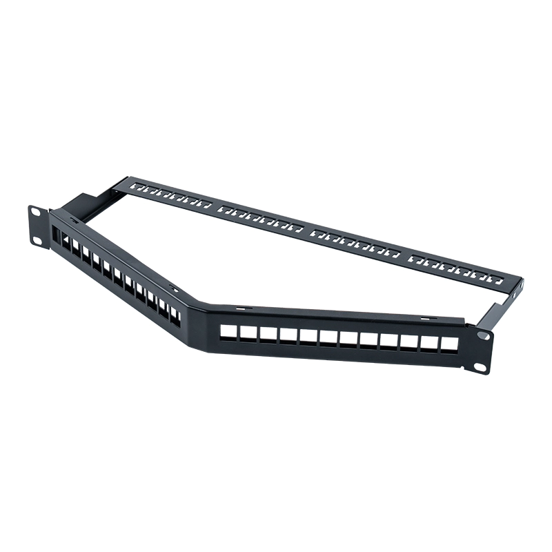 Rack vide blindé 19 pouces 1U 24 ports (pliable) SP-3312S-24P