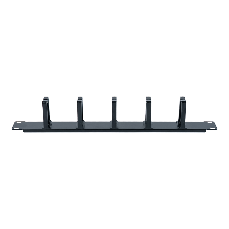 Rack de gestion des câbles 1U 19 pouces (5 anneaux en plastique) SP-3627B-1U