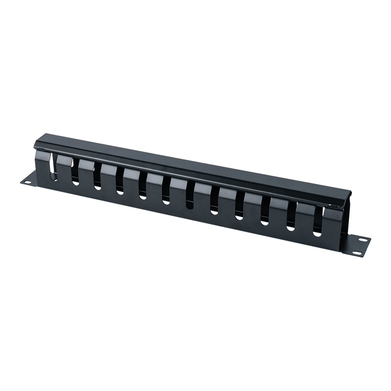 Support de gestion de câbles en métal 1U de 19 pouces (12 ports) SP-3670-1U Support de gestion de câbles en métal 1U de 19 pouces (12 ports) SP-3670-1U
