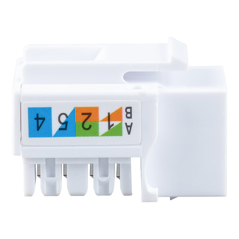 Prise modulaire 90° non blindée Cat6 SM-2054H8C6 Prise modulaire 90° non blindée Cat6 SM-2054H8C6