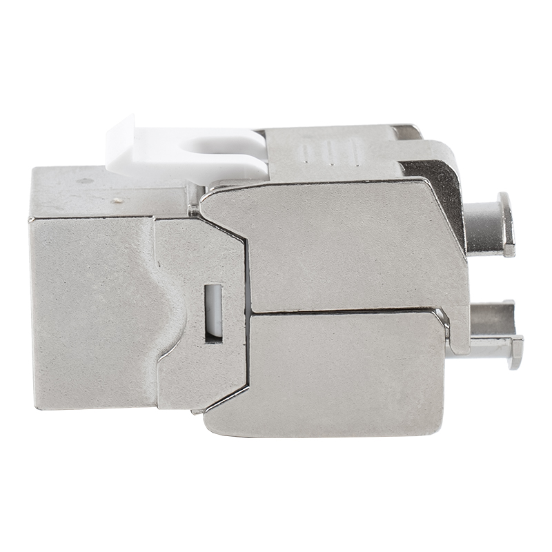 Prise Keystone sans Tolless blindée C6A à 180° (type à ouverture rabattable) SM-2336SH8C6A Prise Keystone sans Tolless blindée C6A à 180° (type à ouverture rabattable) SM-2336SH8C6A