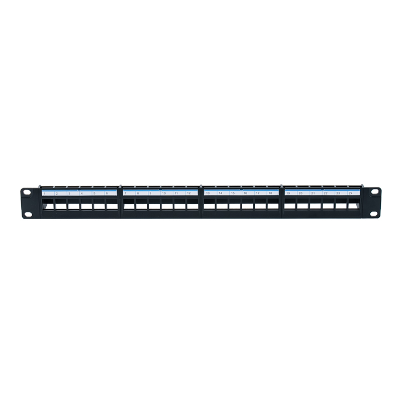 Rack non blindé 19 pouces 1U 24 ports (carton plastique bleu) SP-3401-24P Rack non blindé 19 pouces 1U 24 ports (carton plastique bleu) SP-3401-24P